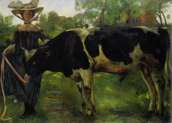 Girl with Bull